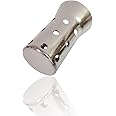 MOTO GENIUS Motorcycle Stainless Steel Universal Exhaust DB Killer | 51mm Silencer Muffler for Enhanced Performance (Cylinder Shape)