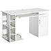 Produktbild Mesa de Ordenador tipo Escritorio para PC - Color Blanco -Madera - 120x60x74cm