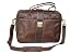 Produktbild GAMARiS Laptoptasche / Messenger Bag / Aktentasche "Classic" aus edlem Leder in Braun 40 x 30 x 10 cm