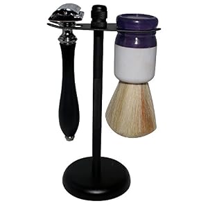 Shaving Stand - from WorldShopVille - Men's Shave Stand -Shave Holder for Your Shaving Brush and Safety Razor - Complete… - Image 3