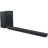 Philips TAB8805/10 Altoparlante Soundbar con Subwoofer Wireless (Bluetooth, 3.1 Canali, 400 W, Cinematic Dolby Atmos, HDMI eA