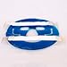 HealthAndYoga(TM) Anti-Fatigue Cooling Gel Face Mask with Strap-on Velcro | Facial Skin Refresh