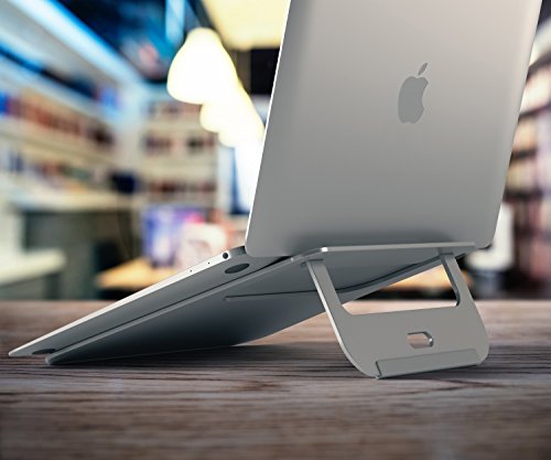 Satechi Aluminium Tragbarer & Verstellbarer Laptop Stand, Klappbarer und leichter Stand für Laptops, Notebooks, und Tablets - 8