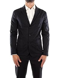 D1DB0010486W665 Bikkembergs Chaqueta Hombre Algodón Azul