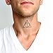 Tattify Deathly Hallows Temporary Tattoo - Deathly Hallows (Set of 2)
