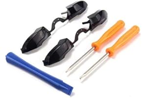 GLOBAL LU LB RB Bouton de déclenchement de pare-chocs T8 T6 Tournevis pour manette Xbox One Elite avec Jack1697 1698 3,5 mm de remplacement