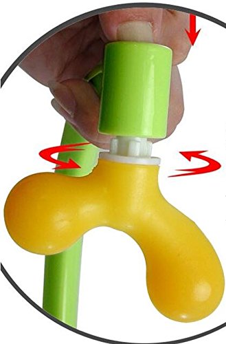 rukauf Massagestab Massage Haken mit 2 Triggerpunkten für Selbstmassage für Rücken, Schulter, Nacken - 2