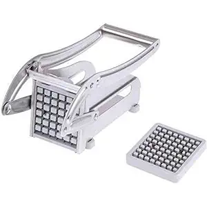 Divy Enterprise Steal French_Fries_Chopper (Medium_Silver) Divy-84