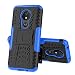 Produktbild GH Schock-Beweis Dual Layer Hybrid Rüstung Hülle Für Moto G7 Power, [Heavy Duty Protection] [Dual Layer] Hart Silikon Haut Hybrid Kickstand Tasche/Schutzhülle