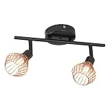 Ahorro de EnergÍa: Las bombillas GU10 de 4 vatios suministradas se iluminan con 400 lúmenes, Equivalente a la lámpara halógena de 50W, ahorro de energía de hasta 90%, Hasta 20,000 horas de vida útil.(No incluye bombillas)