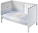 Naf-Naf Duvet and Bumper (Teddy, Blue, Set of 2 Pieces)