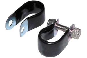 Tortec P-Clips : Black, 16mm