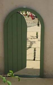 Garten Spiegel; Mittelgroße Offene Tür Illusion Spiegel: Amazon.de: Garten