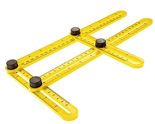 Skylove Angle-izer Vorlage Werkzeug – Vorlage Marker Tool Langlebig Einfach zu festigen Erstellen professionelle Layouts & Marker für Handymen, Bauherren, Handwerker - 2
