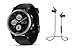Produktbild Garmin GPS-Multisport-Smartwatch Fenix 5S Plus - 42mm – Music-Player mit 500 Songs - 24/7 Herzfrequenzmessung am Handgelenk, vorinstallierte Sport-Apps, integriertes GPS, Mobile Payment via NFC - Armband: schwarz , Gehäusegröße: 42mm, Gehäusefarbe: Silber/Schwarz,inkl. Bluetooth Headset