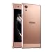 Produktbild Sony Xperia XA1 Spiegel Hülle,Xperia XA1 Mirror Cover,WIWJ Mirror Spiegel Metall Case Cover 2 in 1 Aluminium Rahmen PC Zurück Rückseite Bumper Case Schutzhülle für Sony Xperia XA1-Roségold