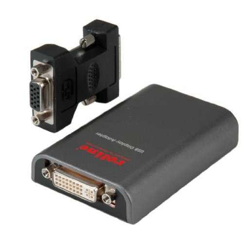 Preisvergleich Produktbild ROLINE USB Display Adapter USB nach DVI / VGA