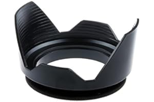 Fotga - Paraluce universale da 77 mm, attacco a vite per obiettivo con fiore di loto, per Canon Nikon Pentax Sony Sigma Tamron e altri obiettivi con filtro da 77 mm