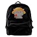 Produktbild Rucksäcke, Daypacks,Taschen, Classic Canvas Backpack Watermelon Cat Unique Print Style,Fits 14 Inch Laptop,Durable,Black