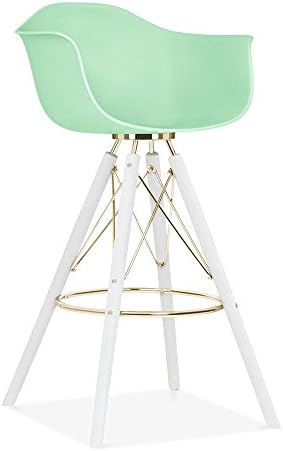 Cult Design Moda Bar Stool with Armrest CD3 - Pastel Green