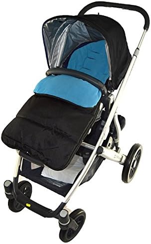 Footmuff/Cosy Toes Compatible with Mutsy Evo Pushchair Dolphin Grey