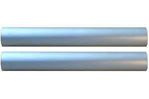 ALUBOX Traversini Per Fissaggio Cassetta Postale, Alluminio, 2 Pezzi