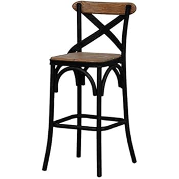 Amazon.de: BAR STOOL Retro Barhocker, American Schmiedeeisen Hocker