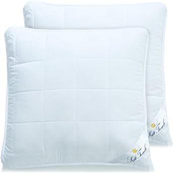 Allergiker Kopfkissen 65x65 Cm Weich - Recycelte Füllung Aus Plastikflächen