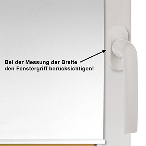 Verdunkelungsrollo klemmfix ohne Bohren 95x150cm Sterne - 6