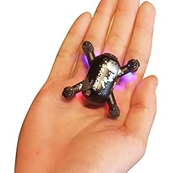 WINWINTOM 2018 Modelo 6CM SH10 Mini Drone con Cámara de 0.3MP HD Quadcopter 6AXIS RC helicóptero Selfie Drone (Negro)