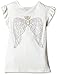 Angels Face Baby-Girls Royal Wings T-Shirt, Off-White (Cream), 3 Years (Manufacturer Size:2-3 Years)