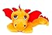 Price comparison product image Habibi Plush Lucky Dragon Orange Unicorn Heatable Cushion for the Microwave
