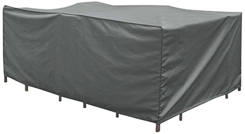 greemotion salón Funda Protectora para Muebles jardín, Gris, 150 x 250 x 100 cm