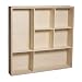Produktbild Modernes Regal aus Holz, Wandmontage, Wandmontage