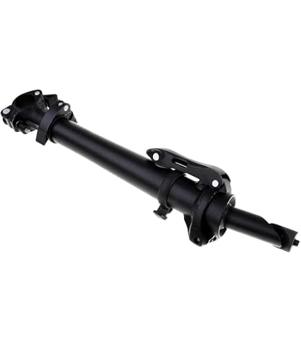 Manubrio Pieghevole Per Bicicletta SENQI - Sgancio Rapido, Regolabile, In Lega Alluminio, Diametro 25.4-28.6 Mm, Nero