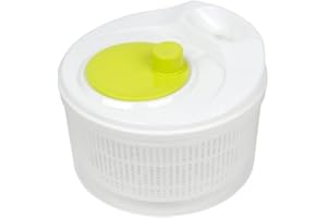 Creative Kitchen Salad Spinner, White, 23 x 23 x 15.5 cm