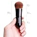Docolor Powder Foundation Brush Kabuki Contour Liquid Cream Face Make up Brushes Cosmetic Tool (Black)