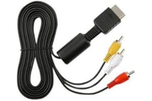 L-FENG-UK AV Audio Video Cable/Lead For PS1 PS2 PS3 Sony