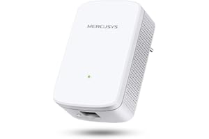 Mercusys TP-Link ME10 Ripetitore Wireless WiFi Extender e Access Point, Velocità Single Band 300Mbps, Porta LAN, Potenzia la tua Copertura Wi-Fi, Compatibile con Modem Router