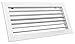 Produktbild tradair 0111hobsf5020 Lüftungsgitter, weiß, 500 x 200 mm