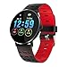 Produktbild Watch Fitness Tracker - Touch Big Screen Activity Fitnessuhr und Schrittzähler Schrittzähler mit Pulsmesser - Kalorienzähler - Benachrichtigung | IPhone und Android-kompatibel Watch ( Farbe : Rot )