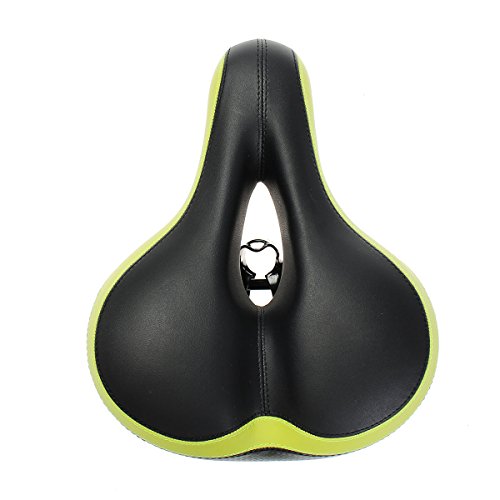OUTERDO Schlagfestem Design Große Kissen Fahrradsattel MTB Fahrradsitz Cityradsättel 25 * 20cm - 3