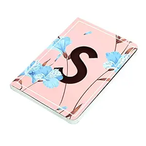 Doodle Initial S Premium Soft Bound Notebook Diary for Girls and Women (B6,192 Theme Based Ruled Pages, 80 GSM) Floral Design