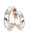Magic Stones Silver and Rhodium Coated Love Couple Ring with Free Ring Box FOR GIRLS and BOYS as Valentine Day Gift RS.989 (87.00% Off) - Amazon