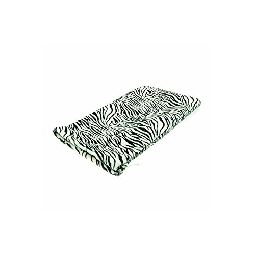 Zebra travel bag for shoes Size: U Color: WHITE