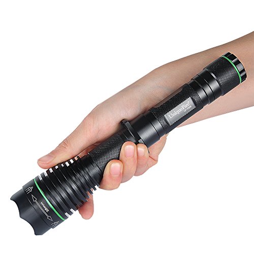 UniqueFire® New eingeht uf1508 schwarz IR 850 nm oder 940 nm Infrarot-Licht Nachtsicht Taschenlampe Einstellbarer Fokus zoombaren Taschenlampe Set (75 mm + 67 mm + 50 mm + 38 mm Objektiv) für Nacht Huting - 3