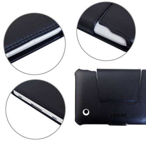 Manna Samsung Galaxy Tab 2 7.0 WiFi 3G P3100 P3110 Mini Case | Ultra flaches Etui Tasche Cover Hülle Schutzhülle mit Standfunktion aus PU-Leder - 8