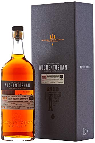 Auchentoshan Single Malt Edition Limitée Whisky en Coffret Cadeau 32 Ans 0.7 L