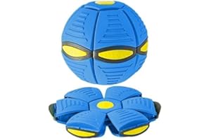MACMRD Verformbarer fliegender Untertassenball, magischer -Ball, magischer fliegender Untertassenball,magischer leichter fliegender Untertassen- -Ball, geeignet für Familienaktivitäten,Haustierspielzeug