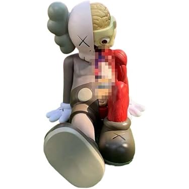 Set Di 8 Statuette Rosso Cervello Italiano In PVC - Personaggi Stile Anime/Meme, 8.5x5 Cm, Decorazioni Da Scrivania E Regalo Per Collezionisti